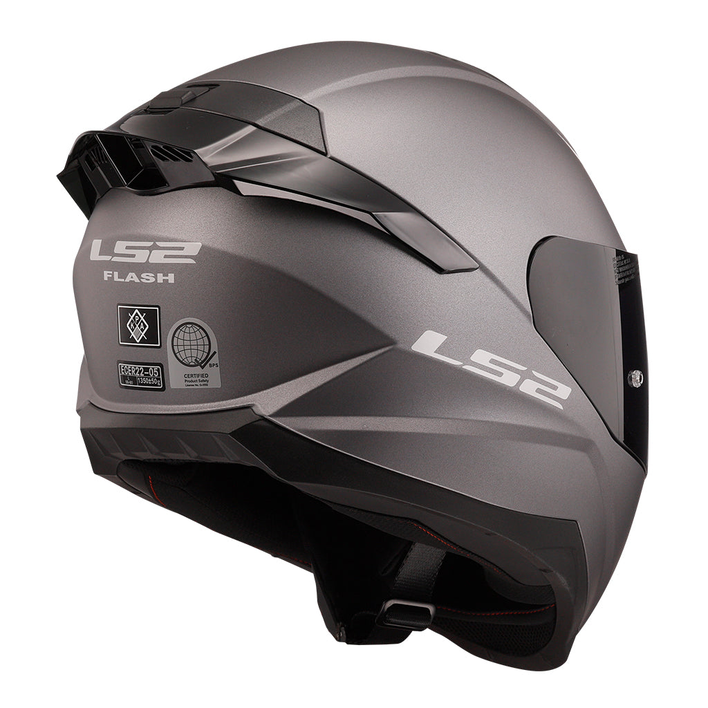LS2 FF802 FLASH MOTORCYCLE FULL FACE HELMET w/ FREE VISOR