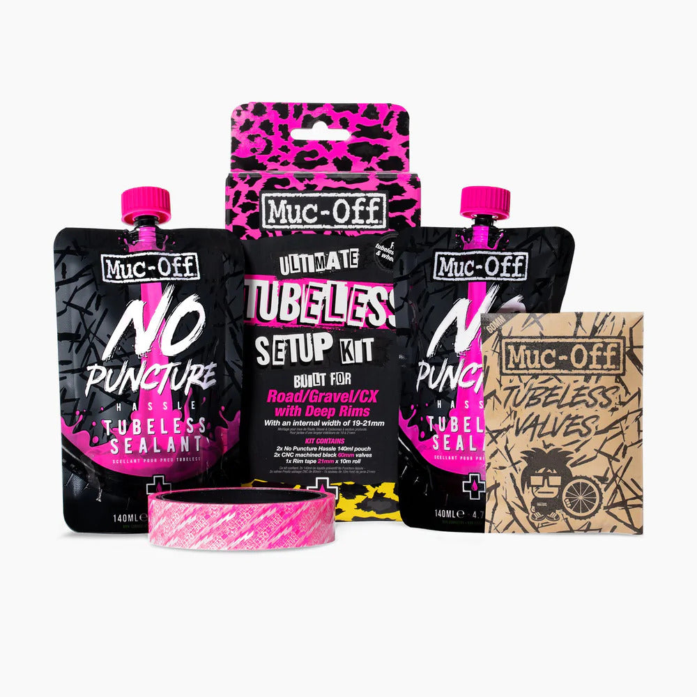MUC-OFF BIKE ULTIMATE TUBELESS SETUP KIT