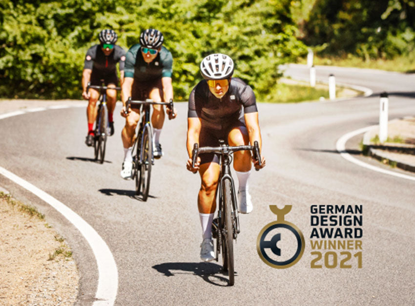 The SENA R1 EVO Smart Communications Cycling helmet receives the prestigious 2021 German Design Award
