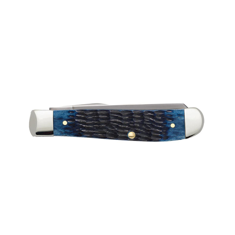 CASE KNIVES JIG NAVY BLUE BONE MINI TRAPPER