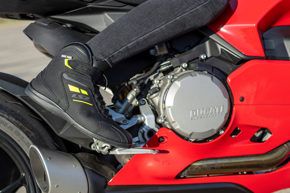 LS2 GARRA MEN'S MOTORCYCLE URBAN WATERPROOF RIDING SHOES