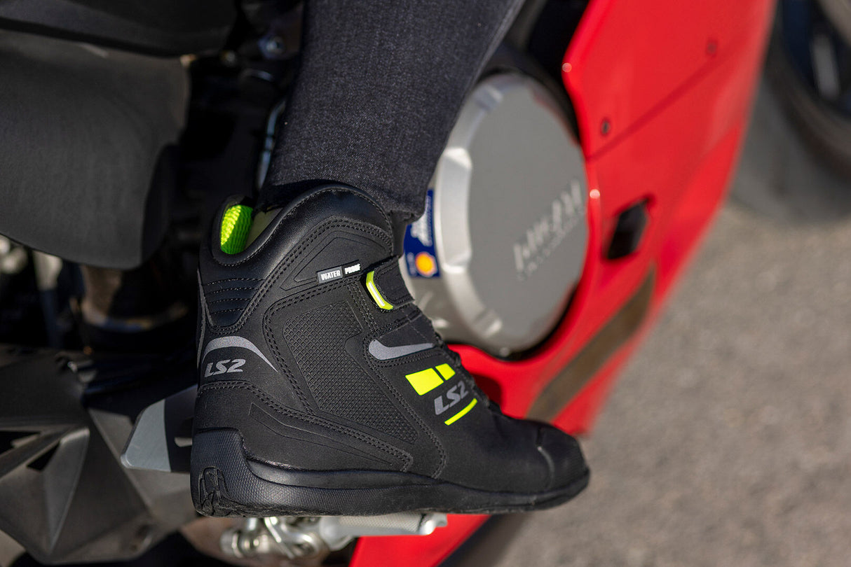 LS2 GARRA MEN'S MOTORCYCLE URBAN WATERPROOF RIDING SHOES