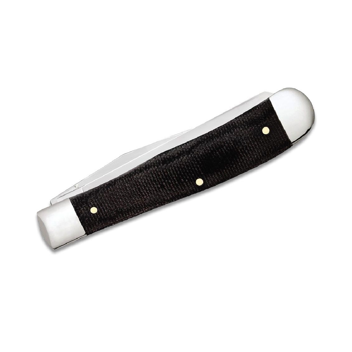 CASE KNIVES BLACK CANVAS LAMINATE TRAPPER