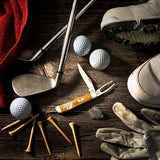 CASE KNIVES GIFT SET GOLFERS TOOL ANTIQUE BONE