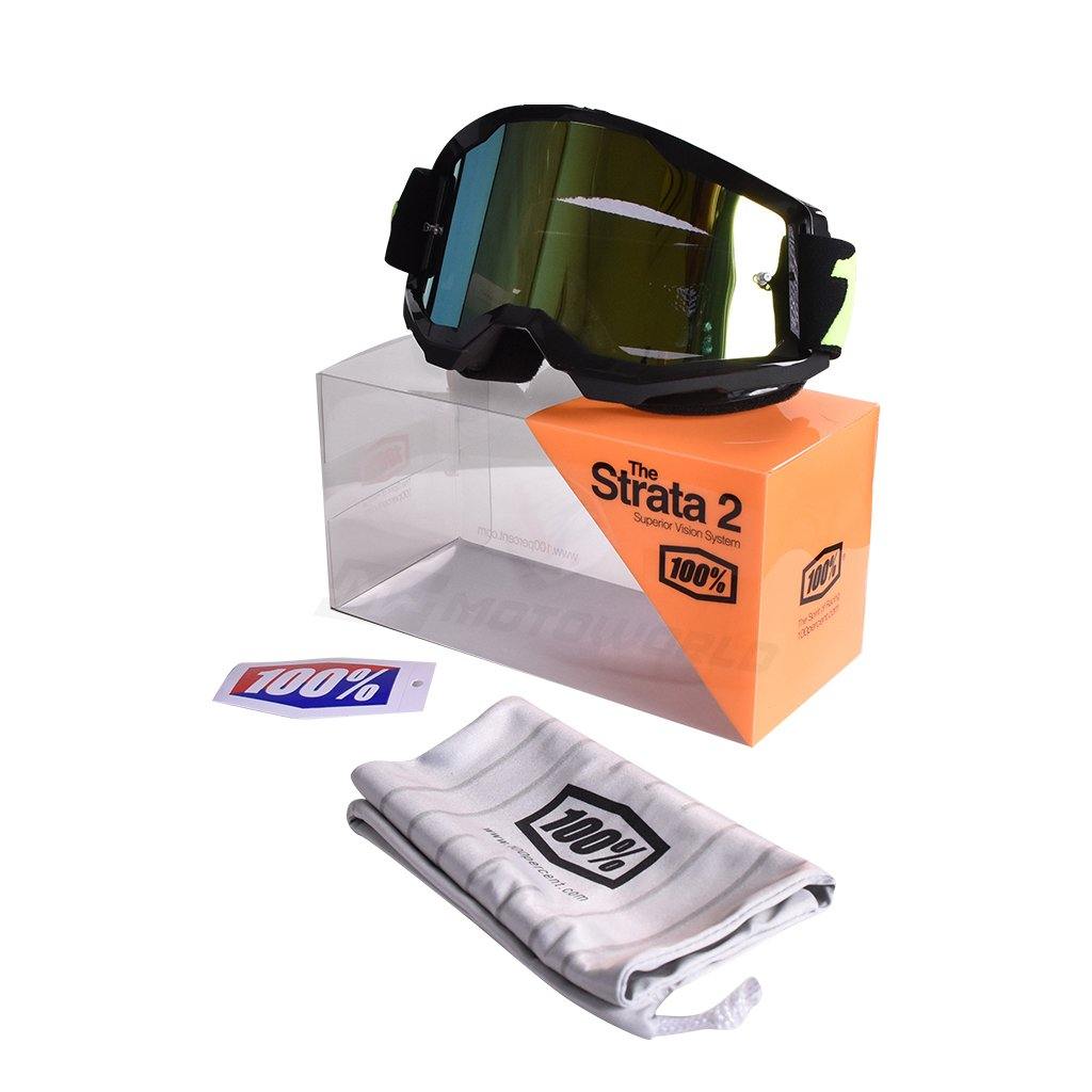 100% STRATA 2 MX/MTB GOOGLES