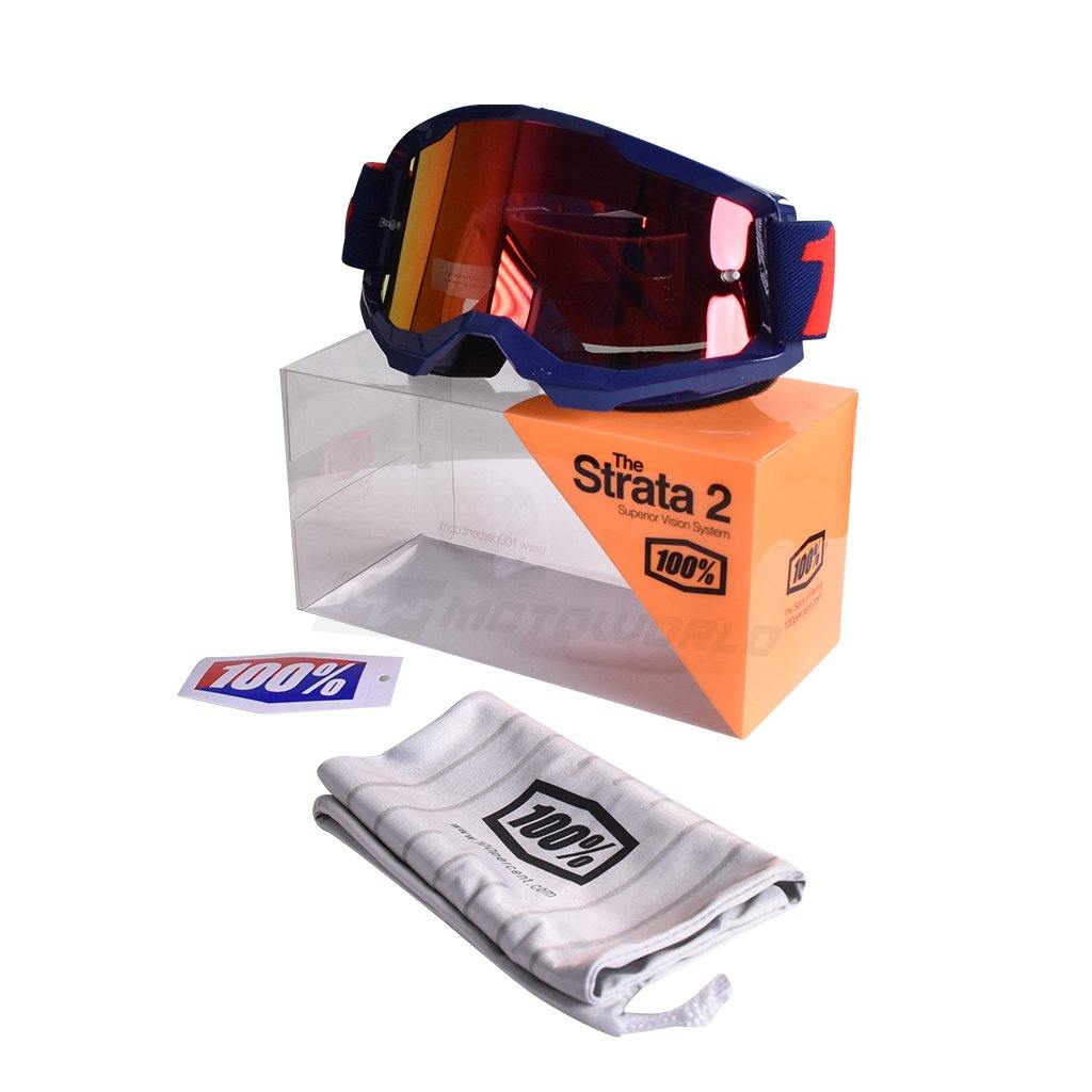 100% STRATA 2 MX/MTB GOOGLES