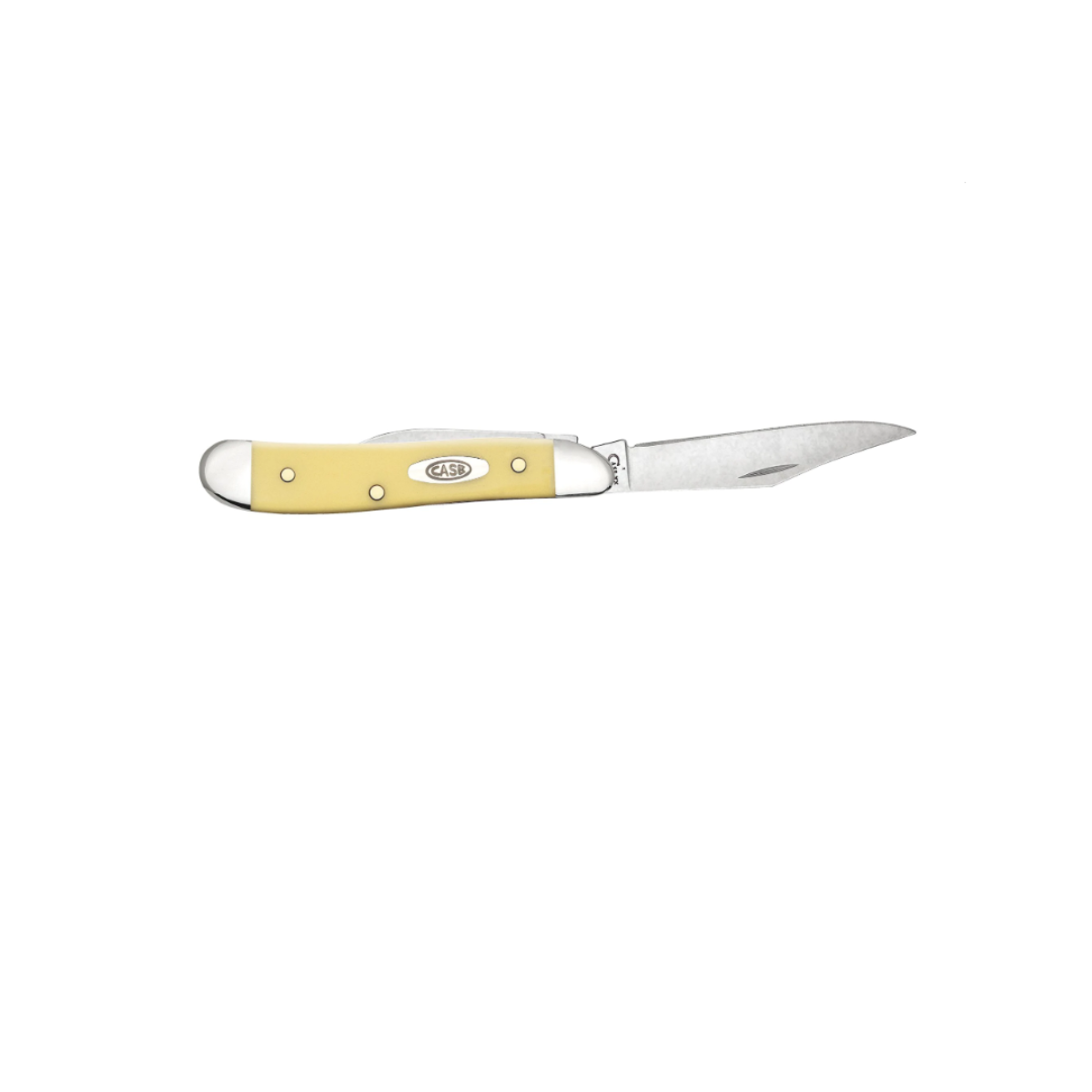 CASE KNIVES YELLOW SYNTHETIC PEANUT