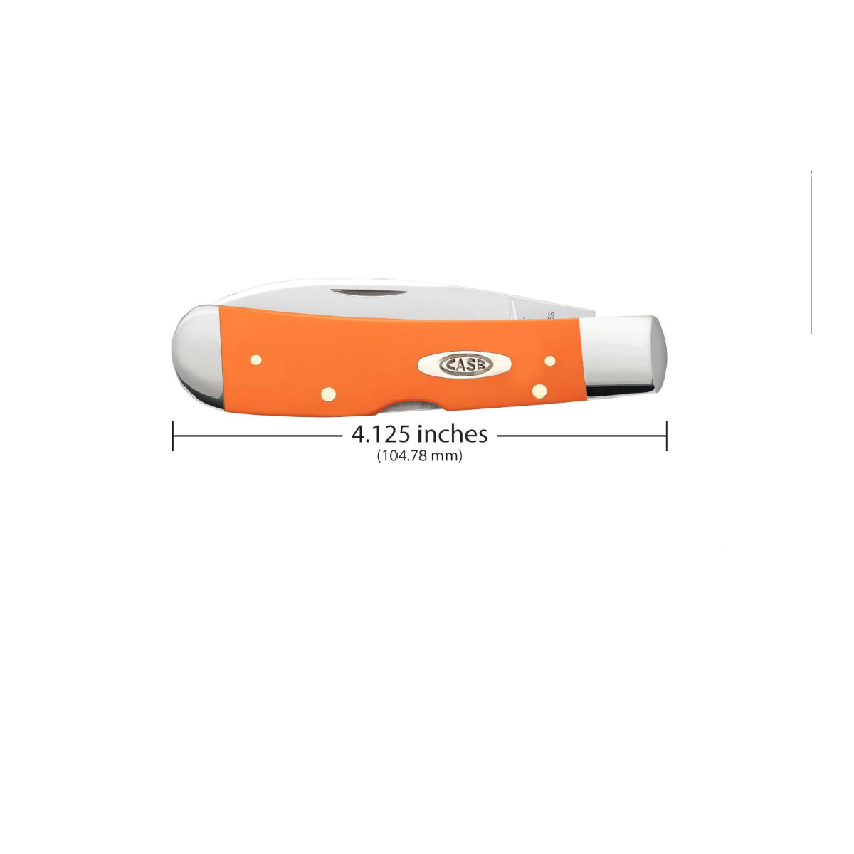 CASE KNIVES ORANGE SYNTHETIC TRIBAL LOCK