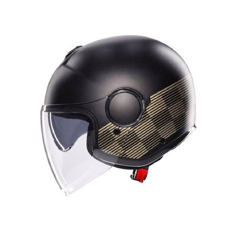 agv half face helmet philippines Streetmodular - Resia - Matte Gray/Silver/Red 5mm thickness AGV BLADE TARTARUGA Half face