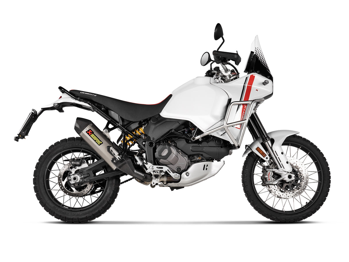 AKRAPOVIC DUCATI DESERTX 2019-2024 MOTORCYCLE EXHAUST