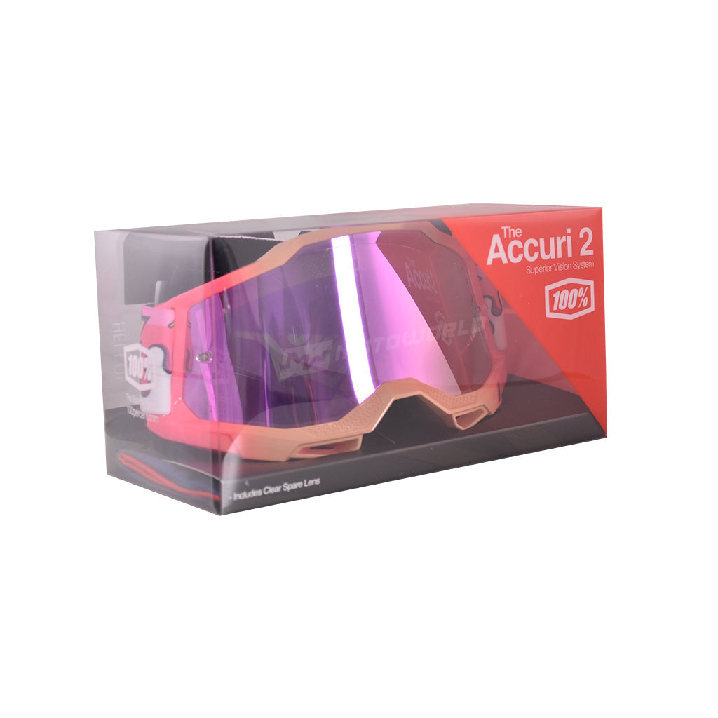 100% ACCURI 2 MX/MTB GOGGLES