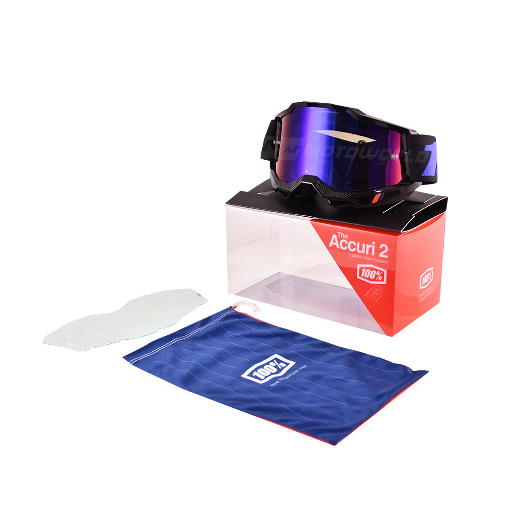 100% ACCURI 2 MX/MTB GOGGLES