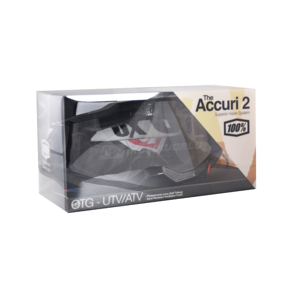 100% ACCURI 2 MX/MTB GOGGLES