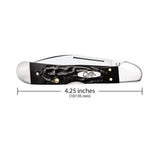 CASE KNIVES RUSSLOCK ROUGH BLACK SYNTHETIC JIG
