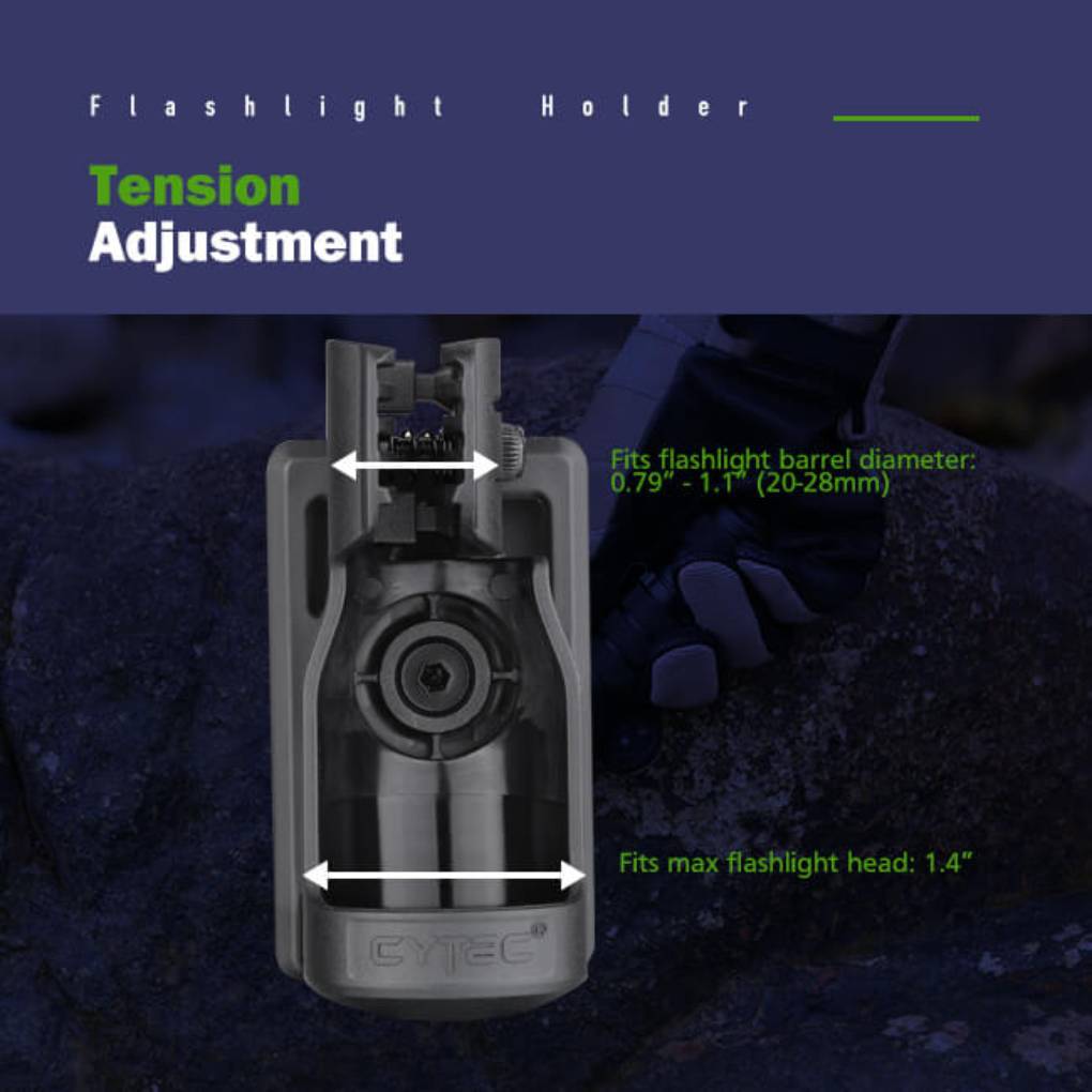 CYTAC FLASHLIGHT HOLDER