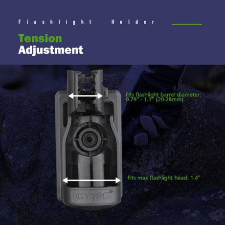 CYTAC FLASHLIGHT HOLDER
