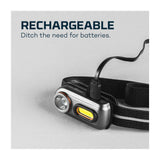 NEBO EINSTEIN 400 LUMEN RECHARGEABLE HEADLAMP