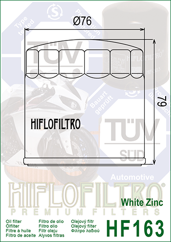 HIFLO FILTRO PREMIUM MOTORCYCLE OIL FILTERS
