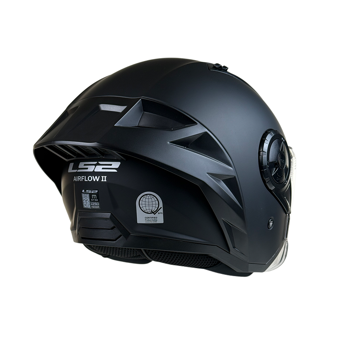 LS2 OF616SP AIRFLOW II SPORT MOTORCYCLE OPEN FACE HELMET