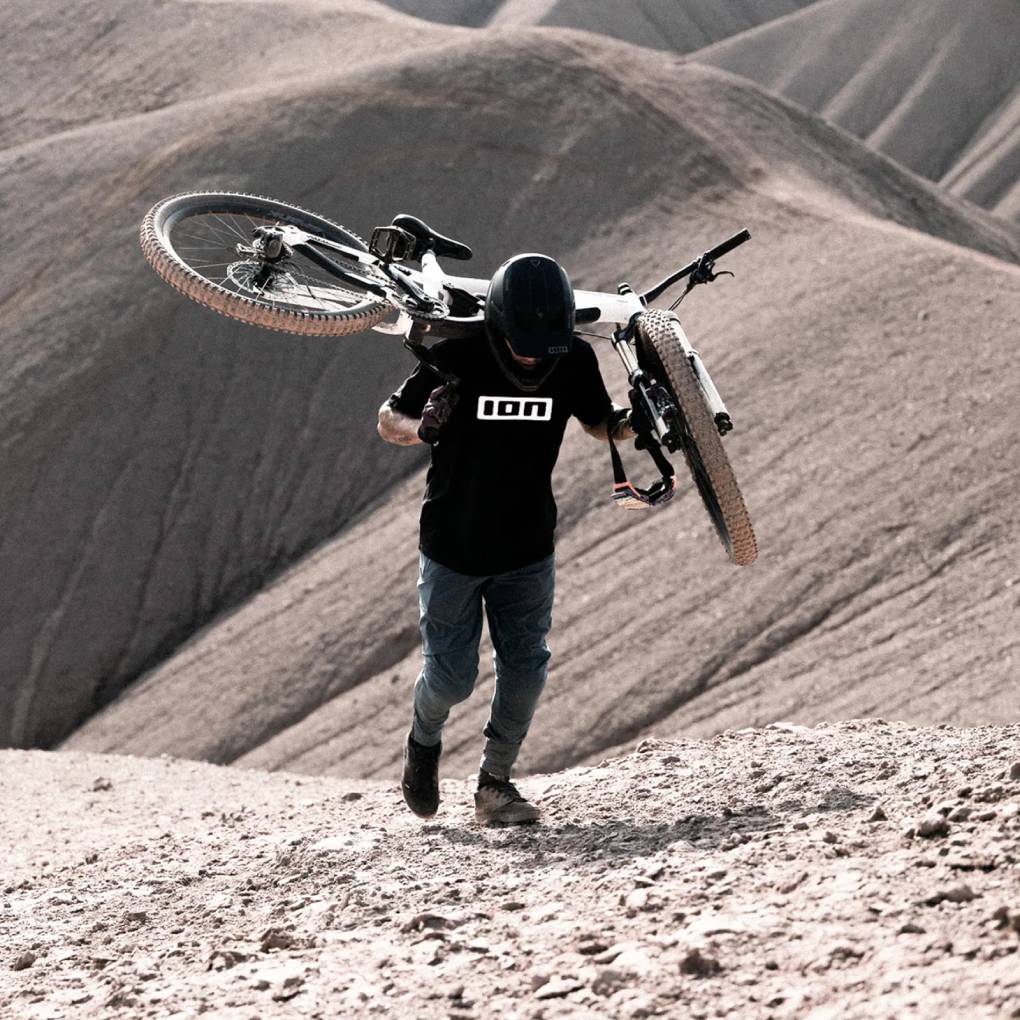 ION S LOGO SHORT SLEEVE DR MTB JERSEY