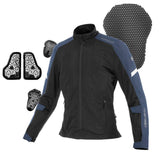 KOMINE JK-187 ENIGMA G2 HALF MESH MOTORCYCLE JACKET