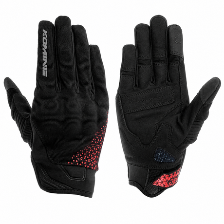 KOMINE GK-1833 PROTECT MOTORCYCLE MESH GLOVES BRAVE