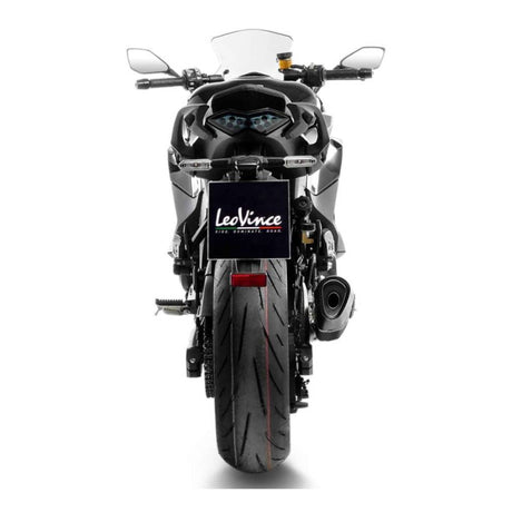 LEO VINCE LV-14 R BLACK EDITION FOR KAWASAKI NINJA 1000 SX/TOURER 2020 - 2024  SLIP-ON