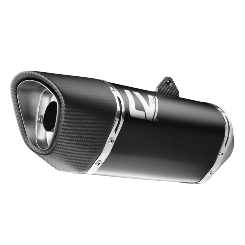 LEO VINCE LV-14 R BLACK EDITION FOR KAWASAKI NINJA 1000 SX/TOURER 2020 - 2024  SLIP-ON
