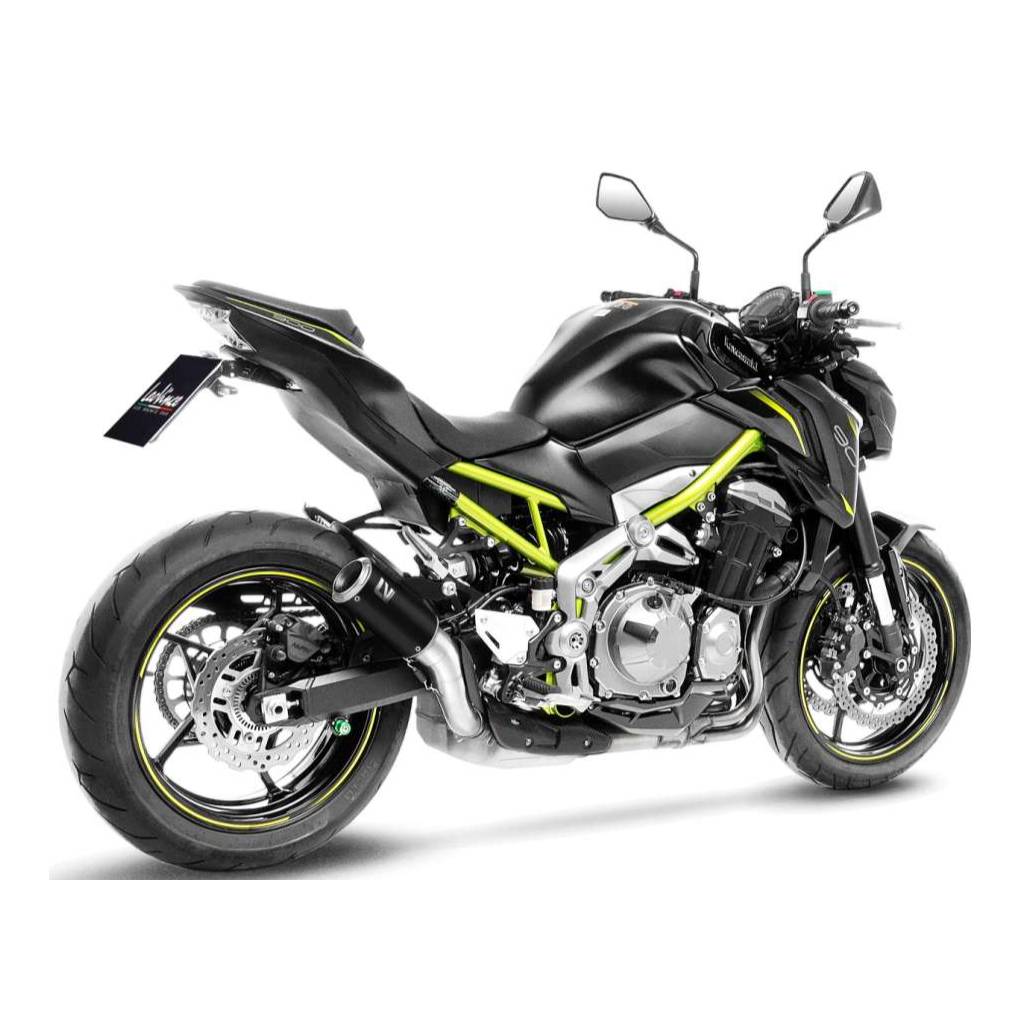 LEO VINCE LV CORSA BLACK EDITION FOR KAWASAKI Z 900 2017 - 2019 SLIP-ON