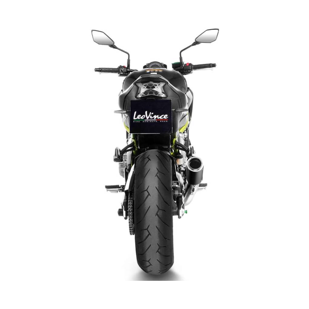 LEO VINCE LV CORSA BLACK EDITION FOR KAWASAKI Z 900 2017 - 2019 SLIP-ON
