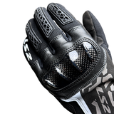 LS2 DEFEND CARBON MAN MOTORCYCLE GLOVES