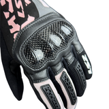 LS2 DEFEND CARBON LADY MOTORCYCLE GLOVES
