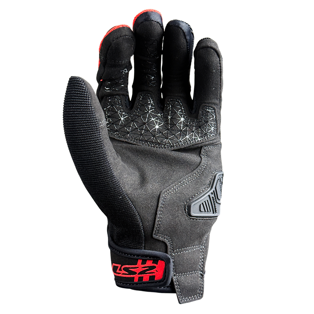 LS2 DEFEND CARBON MAN MOTORCYCLE GLOVES