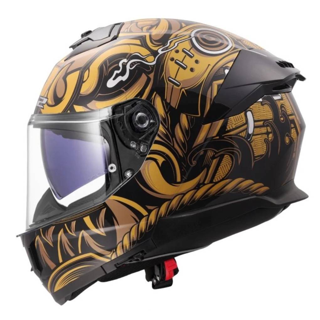 LS2 FF808 STREAM II MONO MOTORCYCLE FULL FACE HELMET