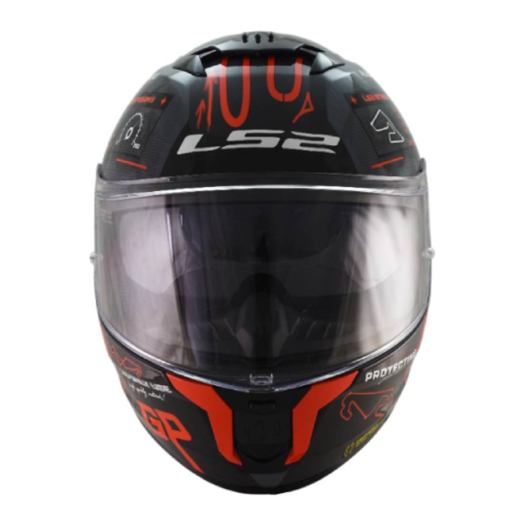 LS2 FF808 STREAM II GRAPHICS MOTORCYCLE FULL FACE HELMET