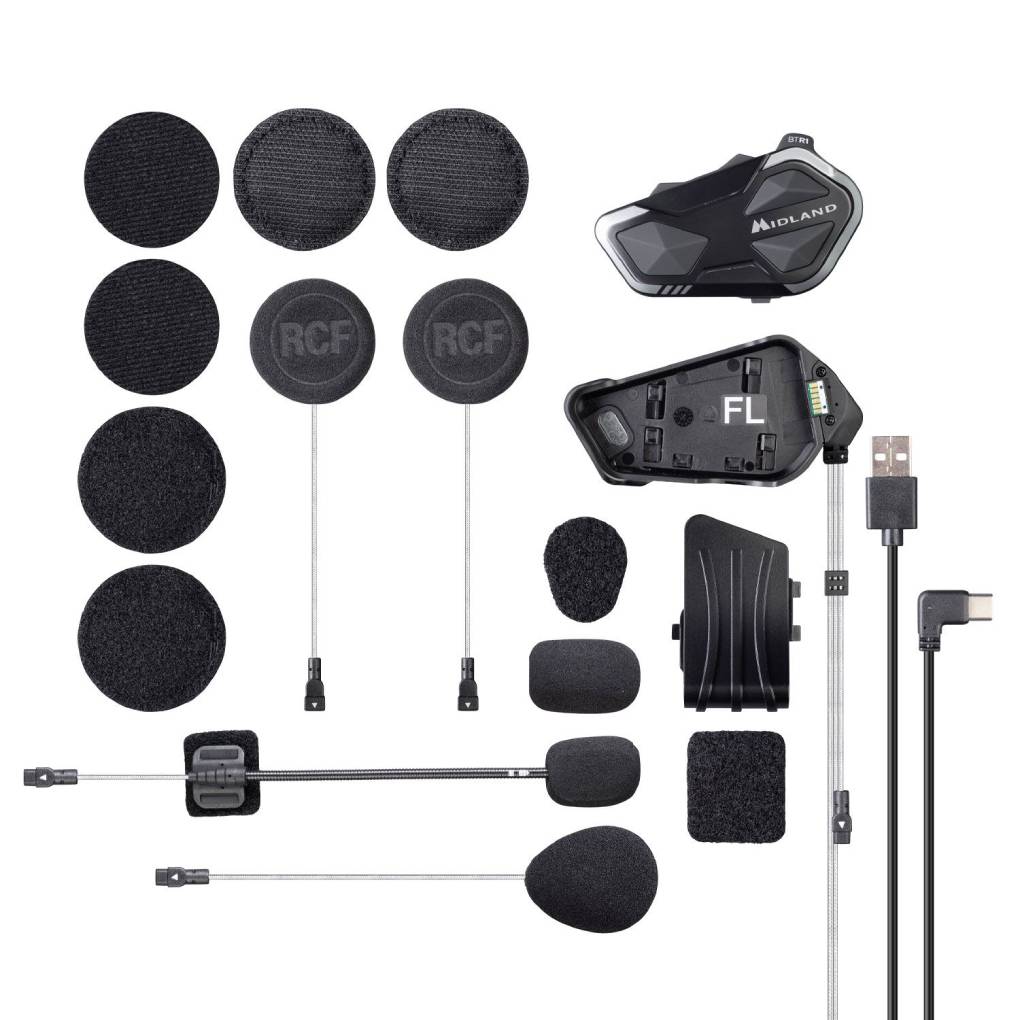 MIDLAND BTR1 BLUETOOTH INTERCOM SINGLE