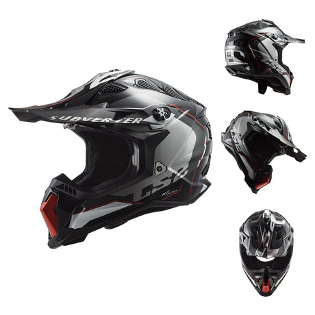 LS2 MX700 SUBVERTER EVO MOTORCYCLE MOTOCROSS HELMET