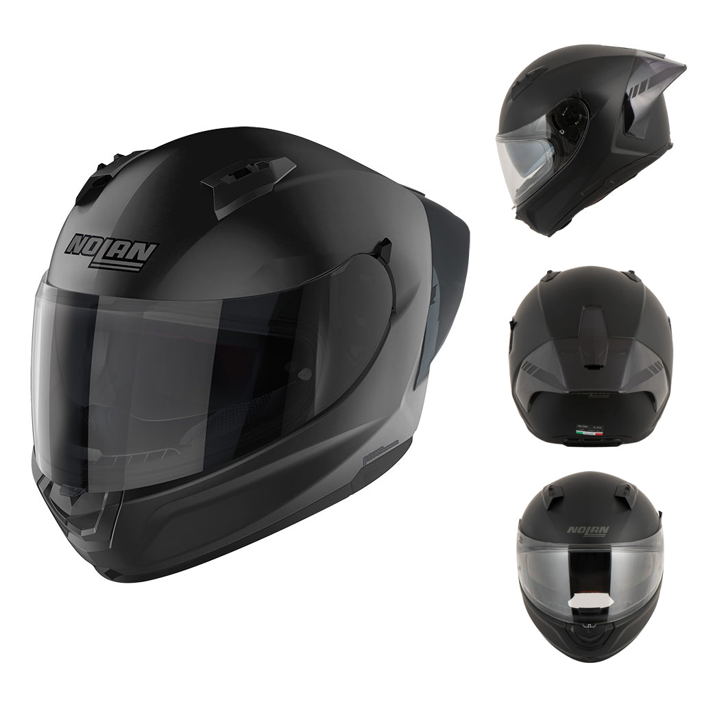 nolan helmet black NOLAN N60-6 SPORT MOTORCYCLE FULL FACE HELMET – Motoworld Philippines