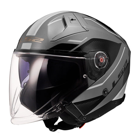 LS2 OF603 INFINITY II MOTORCYCLE OPEN FACE HELMET
