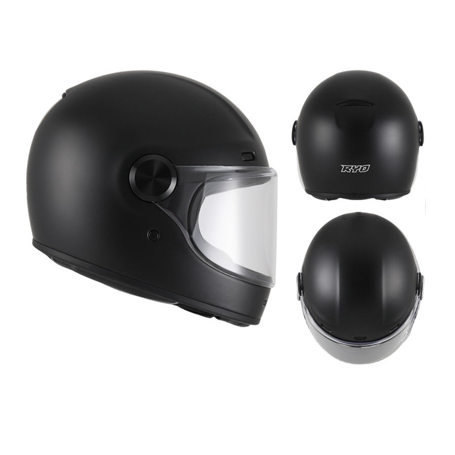 Modular Ryo Helmet RYO RF-6V MOTORCYCLE FULL FACE HELMET β Motoworld Philippines