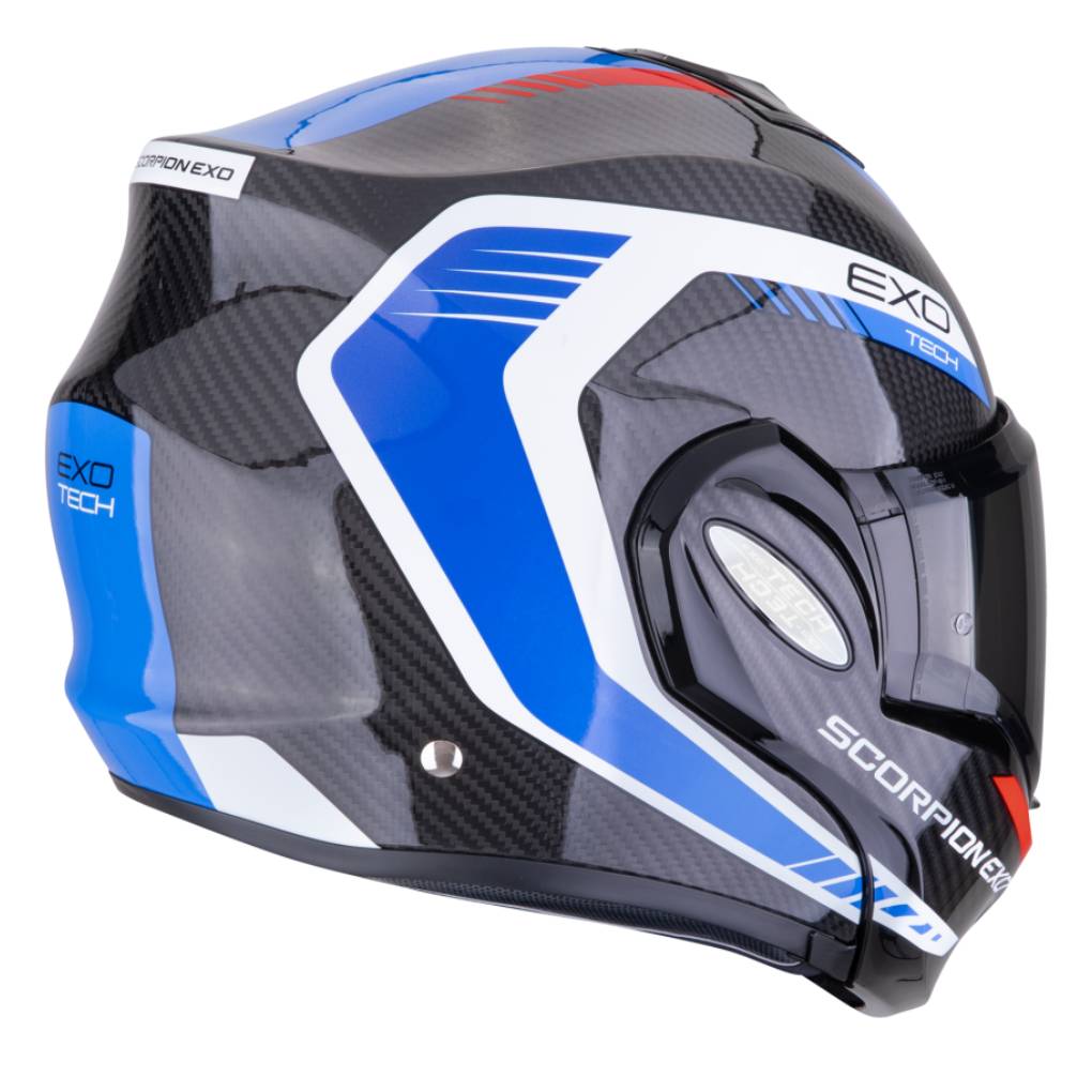 SCORPION EXO TECH EVO CARBON MODULAR HELMET