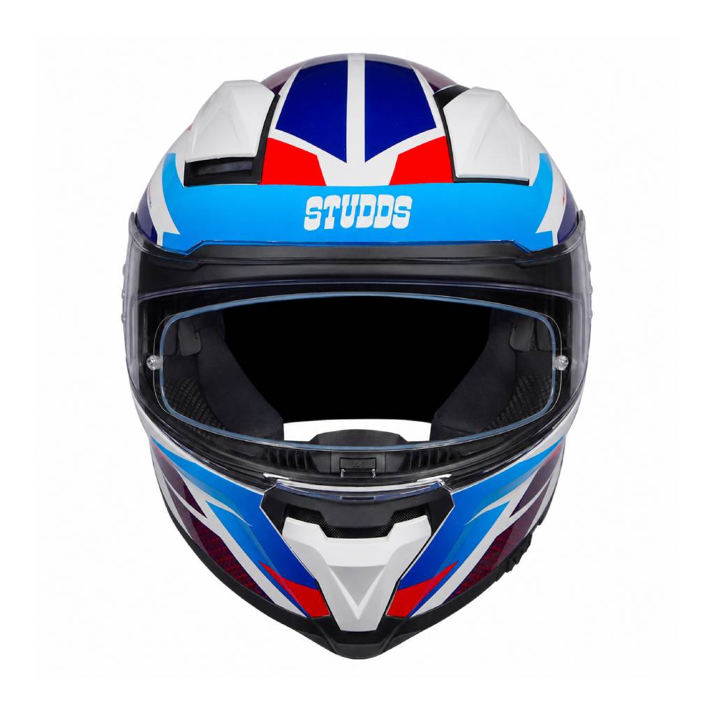 STUDDS HELIOS MOTORCYCLE FULLFACE HELMET w/ FREE VISOR