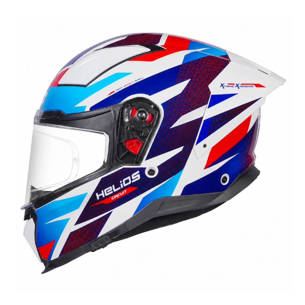 STUDDS HELIOS MOTORCYCLE FULLFACE HELMET w/ FREE VISOR