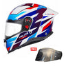 STUDDS HELIOS MOTORCYCLE FULLFACE HELMET w/ FREE VISOR