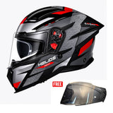 STUDDS HELIOS MOTORCYCLE FULLFACE HELMET w/ FREE VISOR