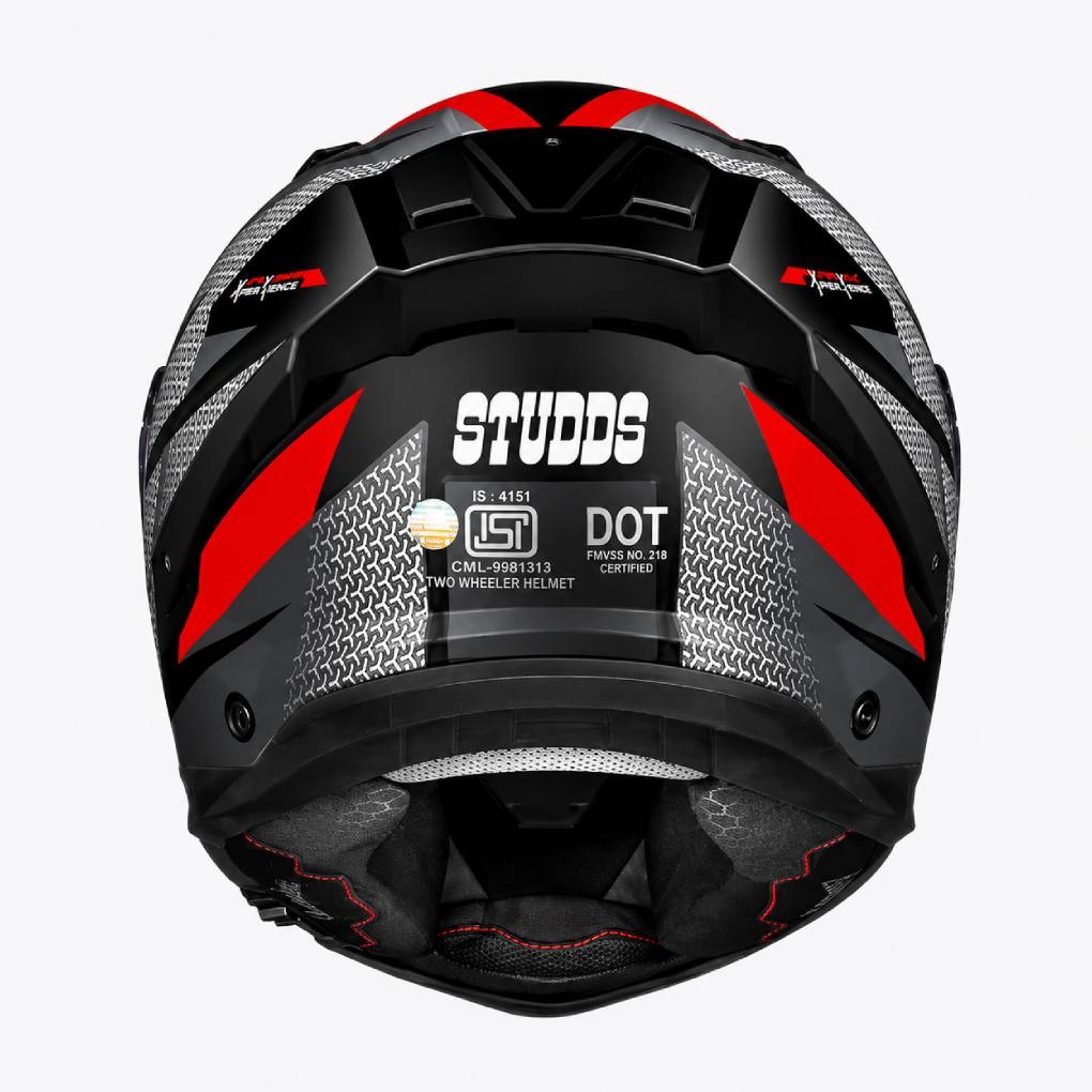 STUDDS HELIOS MOTORCYCLE FULLFACE HELMET w/ FREE VISOR