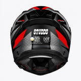 STUDDS HELIOS MOTORCYCLE FULLFACE HELMET w/ FREE VISOR