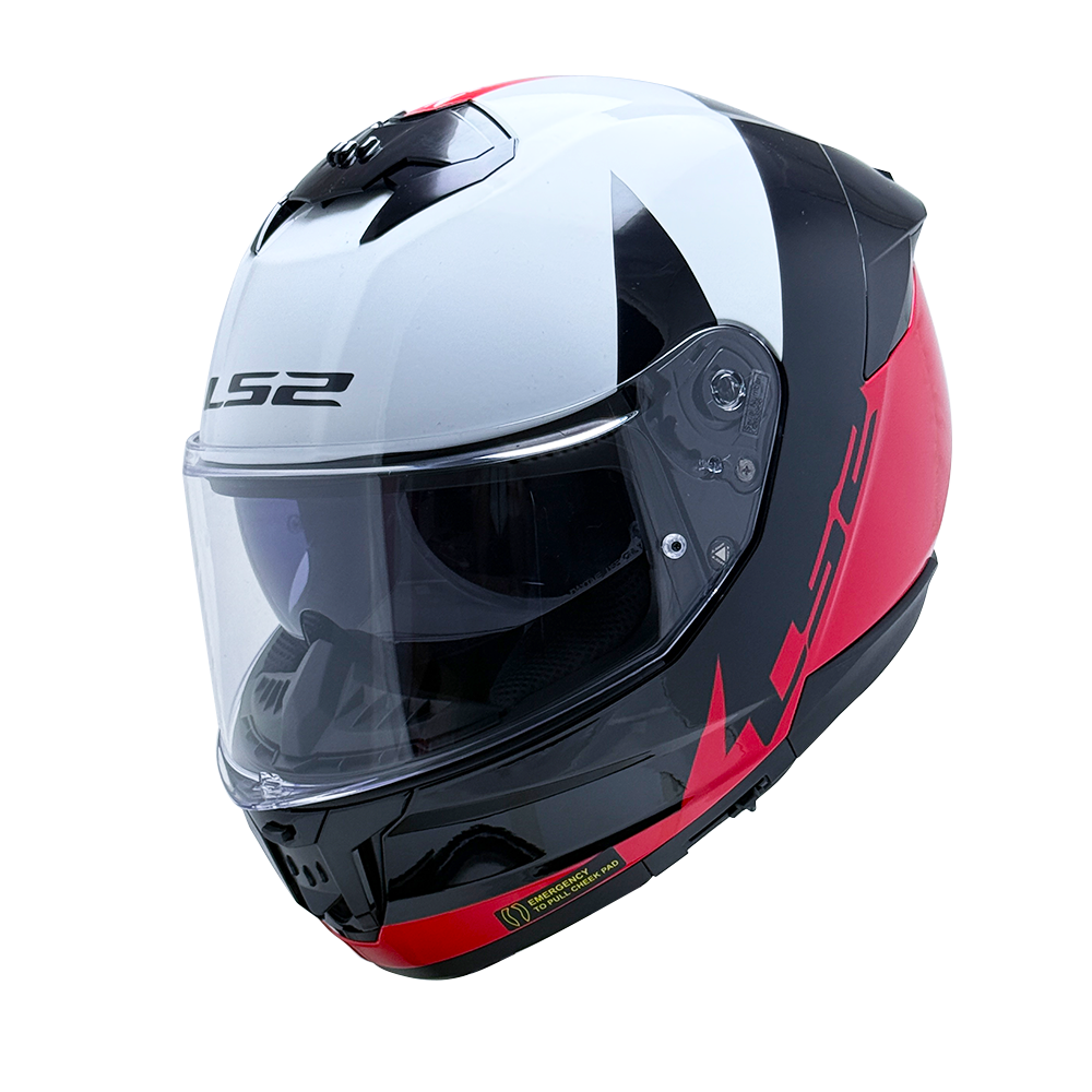LS2 FF808 STREAM II GRAPHICS MOTORCYCLE FULL FACE HELMET