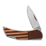 CASE KNIVES WOODCHUCK AMERICAN FLAG EXECUTIVE LOCKBACK