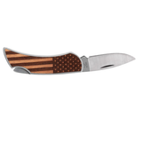 CASE KNIVES WOODCHUCK AMERICAN FLAG EXECUTIVE LOCKBACK